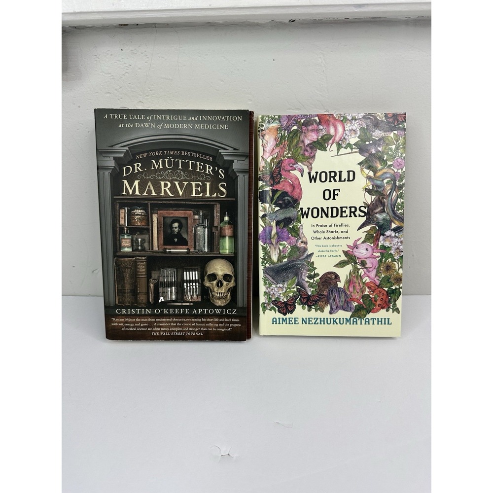 Dr. Mutter's Marvels And‎ World Of Wonders Lot Of Books